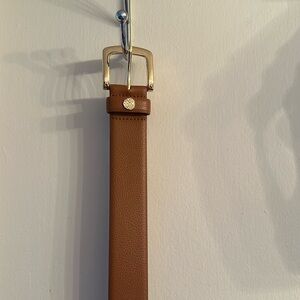 Brown with gold hardware Vince Camuto belt